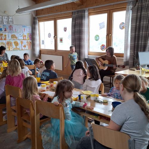 Singen mit dem Kindergarten